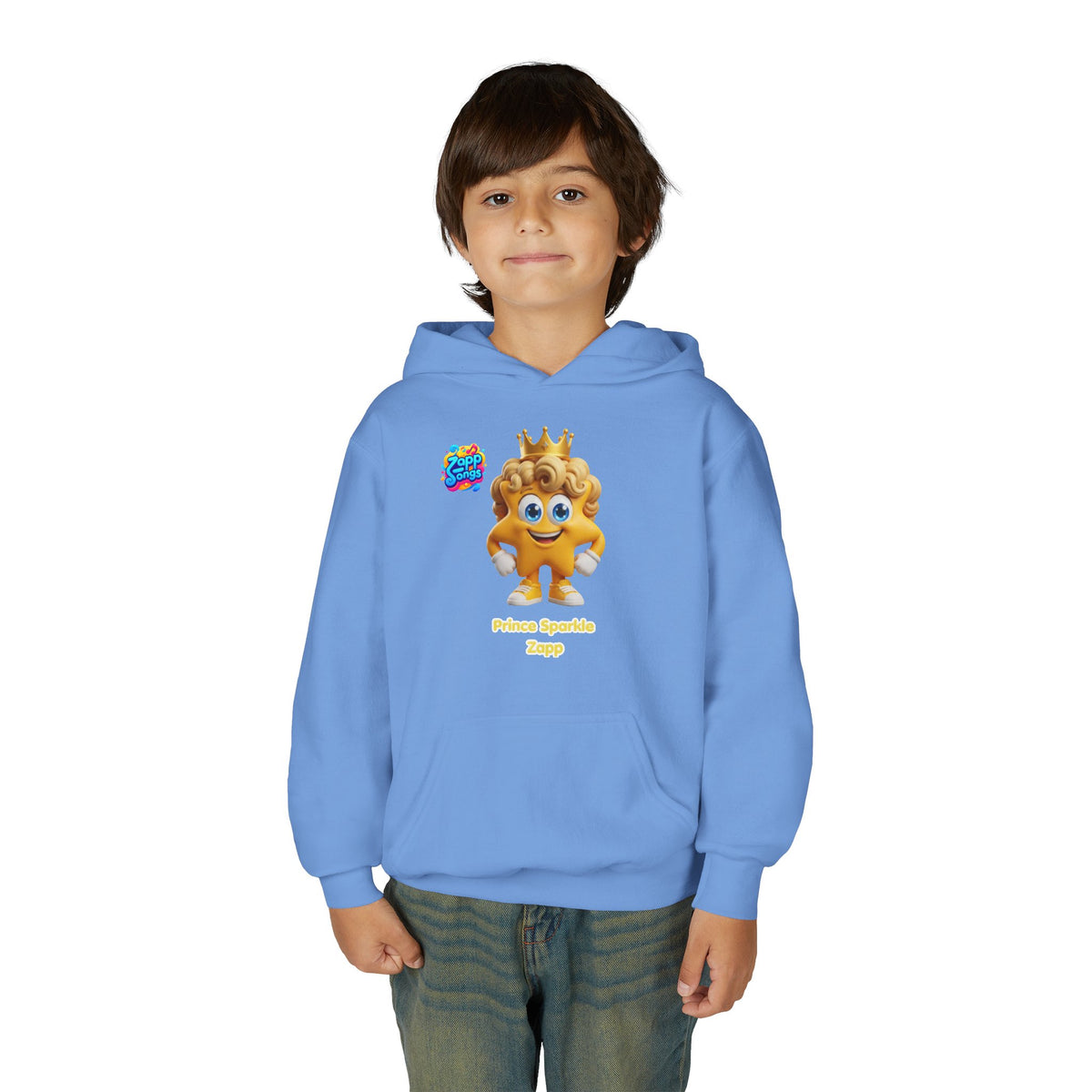 'Prince Sparkle' Zapp Character  Kids Hoodie