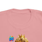 Toddler Tee — Prince Sparkle Zapp Character Cute Crowned Graphic Shirt