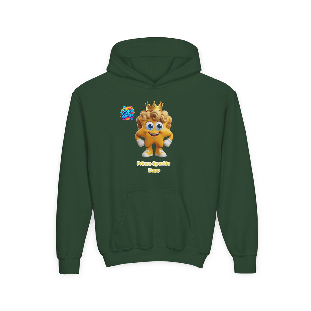 'Prince Sparkle' Zapp Character  Kids Hoodie