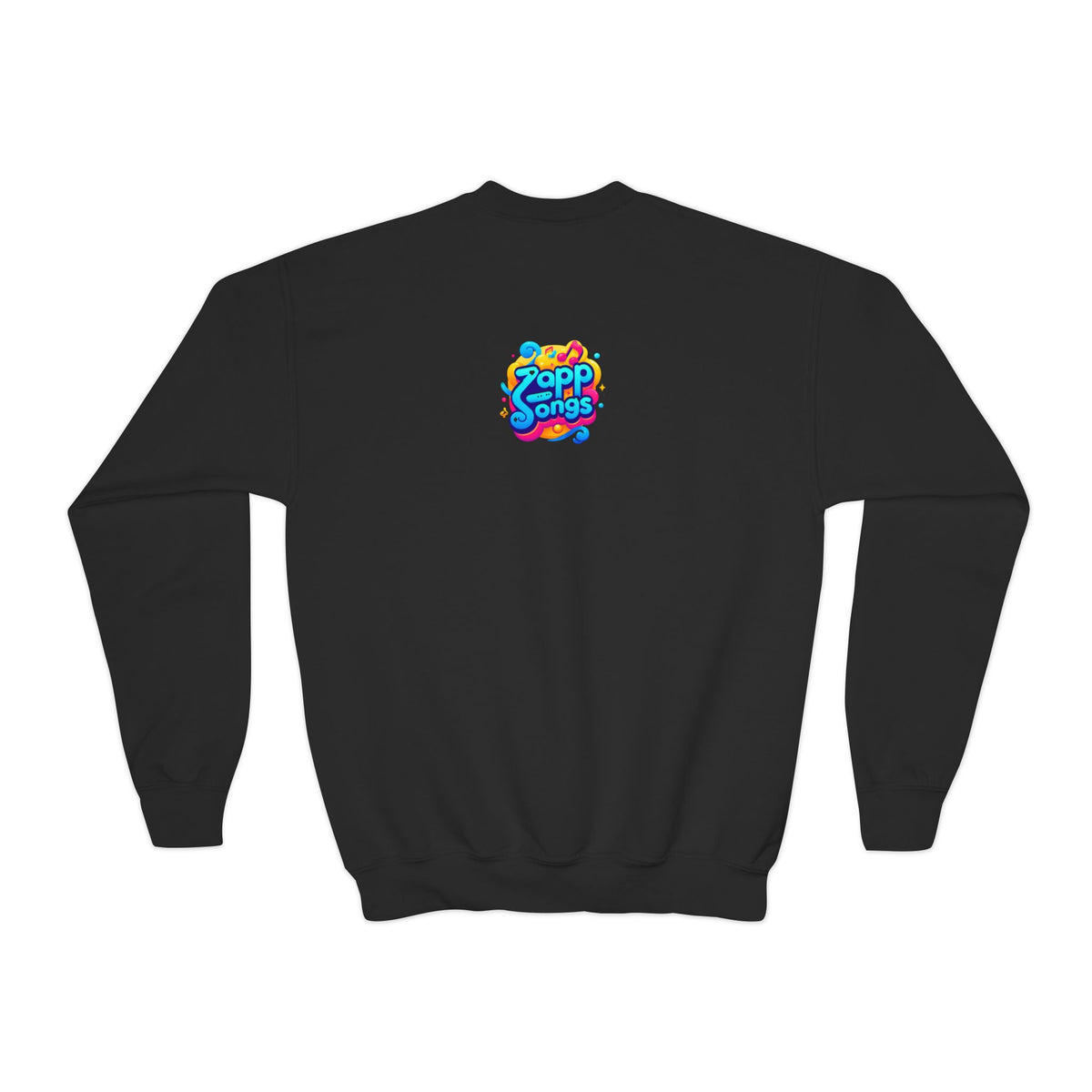 Zazzy Zapp "I Am Happy" — Youth Crewneck Sweatshirt