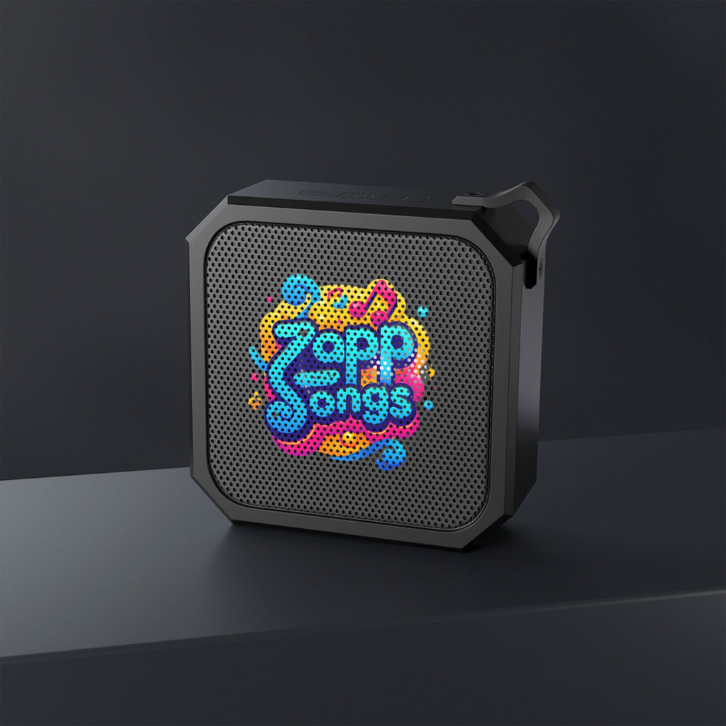 Outdoor Bluetooth Speaker — 'Zapp Songs' Colorful Rugged Portable Speaker