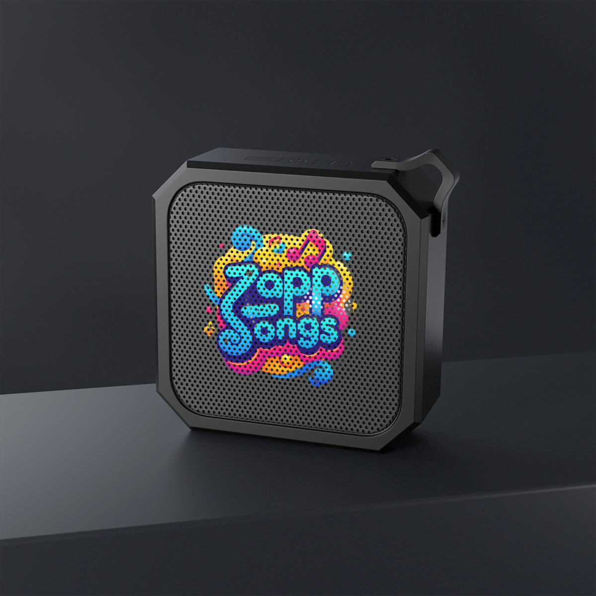 Outdoor Bluetooth Speaker — 'Zapp Songs' Colorful Rugged Portable Speaker