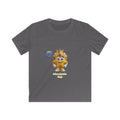 Kinder-T-Shirt – „Prinz Glitzer Zapp Figur“ Süße gekrönte Sonne Grafik