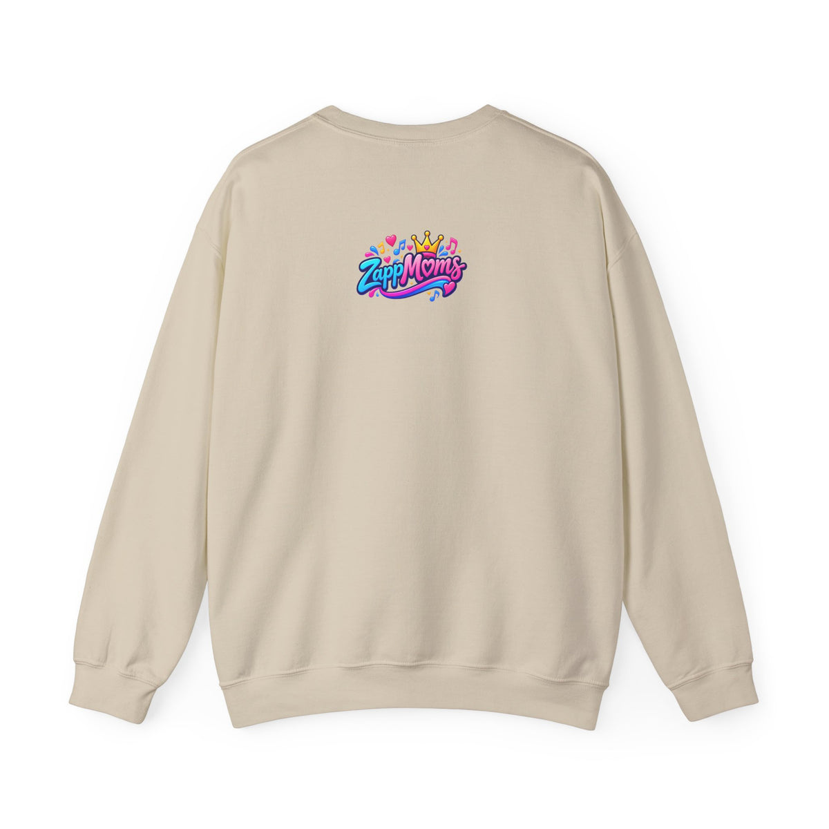 ZappMoms Heart Mom and Child Crewneck Sweatshirt