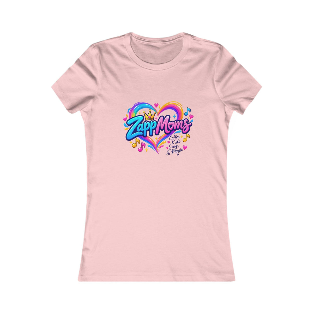 Zapp Moms Heart Graphic Tee