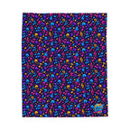 Zapp Songs Musical Notes Velveteen Plush Blanket