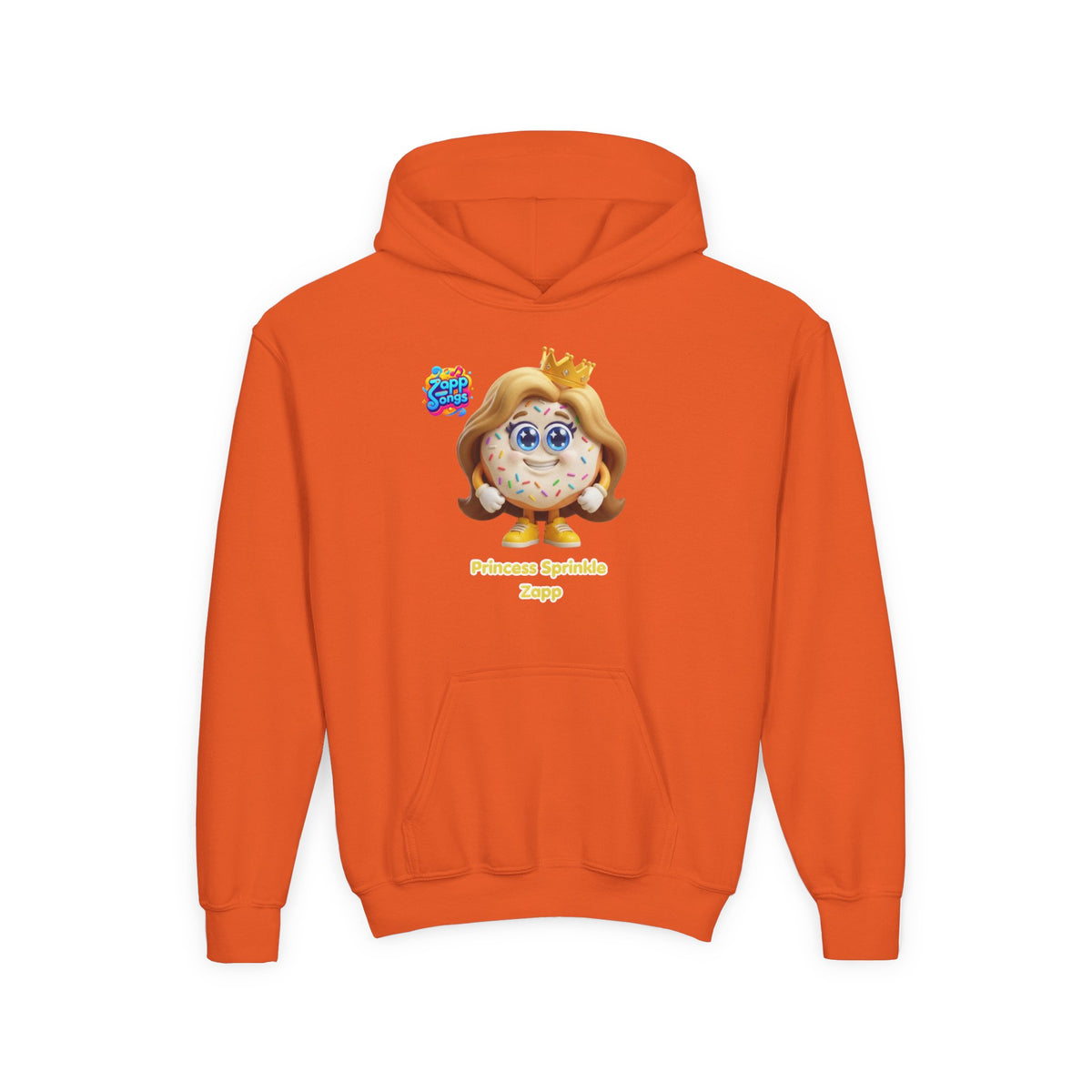 Princess Sprinkles Zapp Character Cozy Youth Hoodie