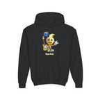 "Tippy Zapp" Guitar Character Kids Hoodie