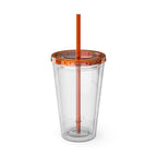 Zapp Songs Kids Tumbler with Straw — 16oz Colorful Music Logo Cup