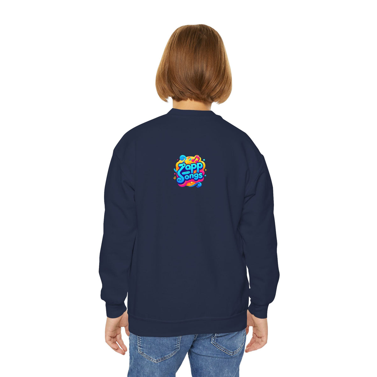 Tippy Zapp 'I Am Loved' — Youth Crewneck Sweatshirt