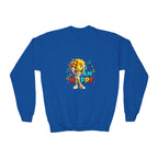 Zazzy Zapp "I Am Happy" — Youth Crewneck Sweatshirt