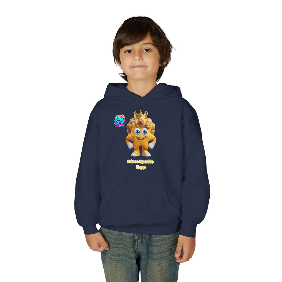 'Prince Sparkle' Zapp Character  Kids Hoodie