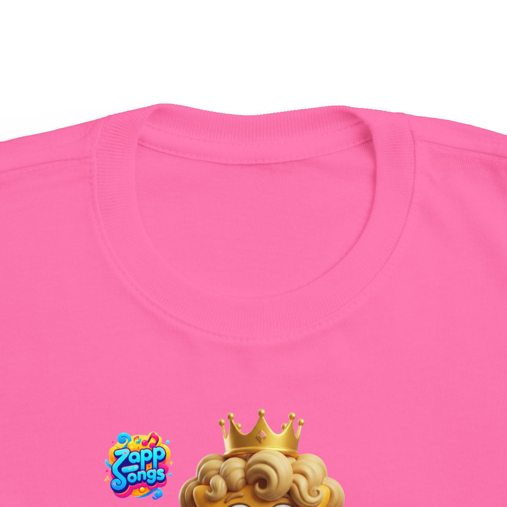 Toddler Tee — Prince Sparkle Zapp Character Cute Crowned Graphic Shirt