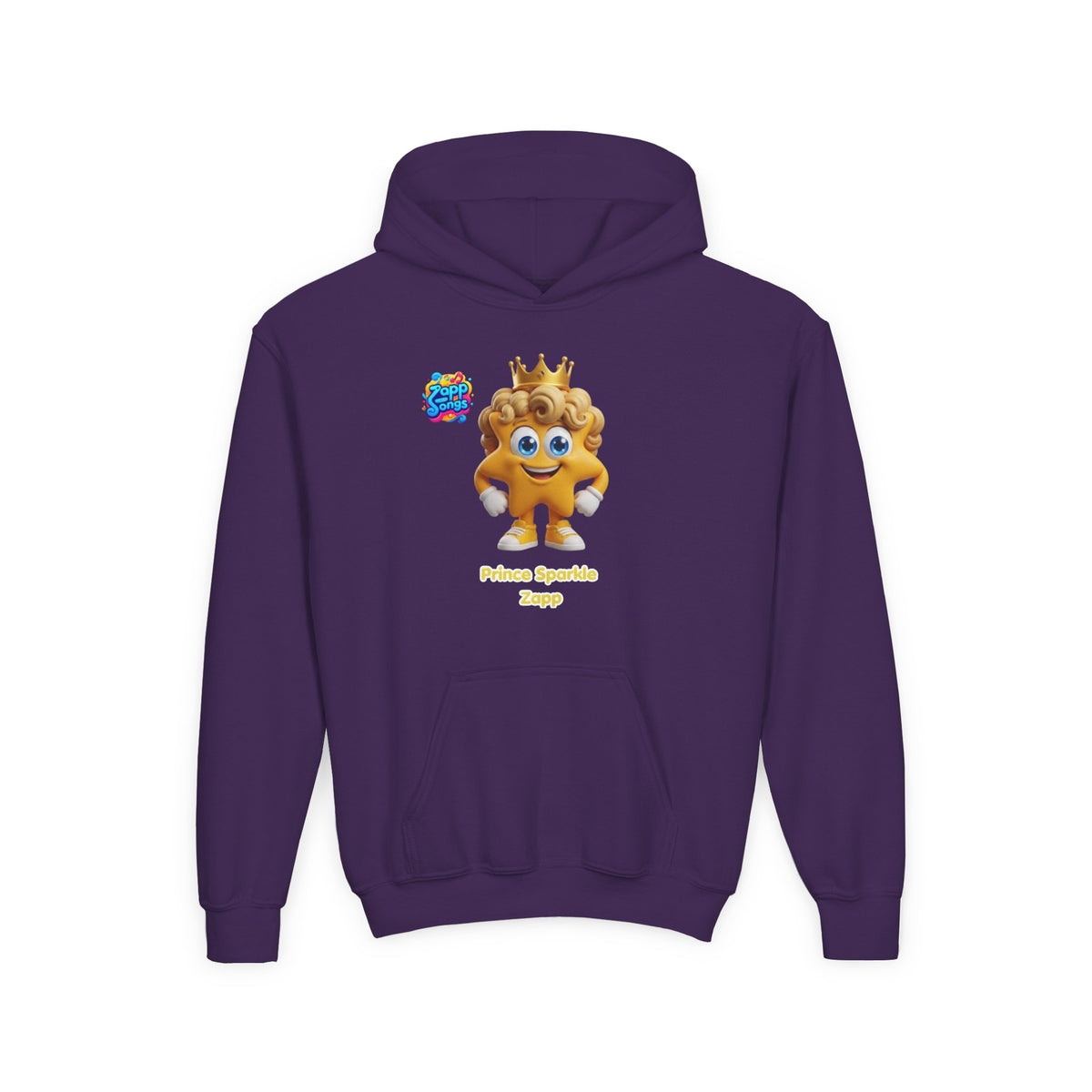 'Prince Sparkle' Zapp Character  Kids Hoodie