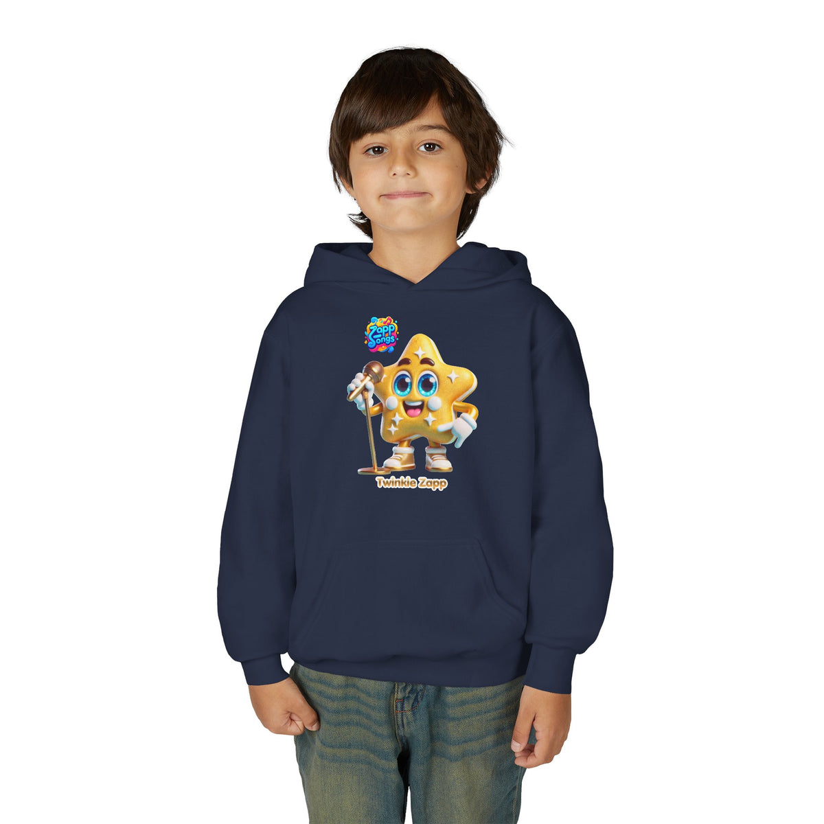 “Twinkle Zappy” Kids Star Singer Hoodie