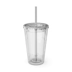 Zapp Songs Kids Tumbler with Straw — 16oz Colorful Music Logo Cup