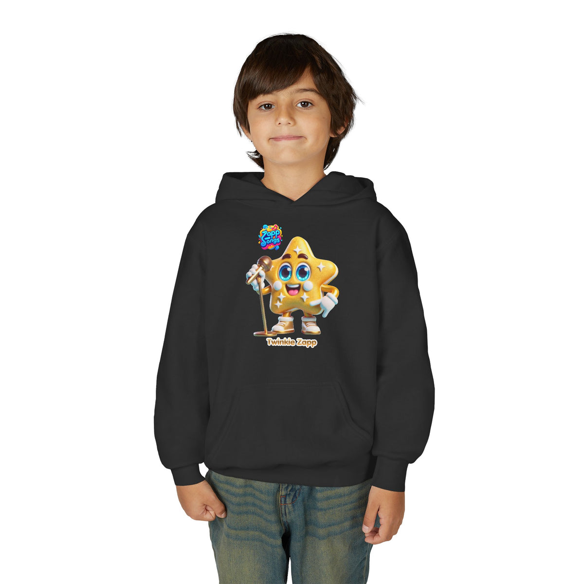 “Twinkle Zappy” Kids Star Singer Hoodie
