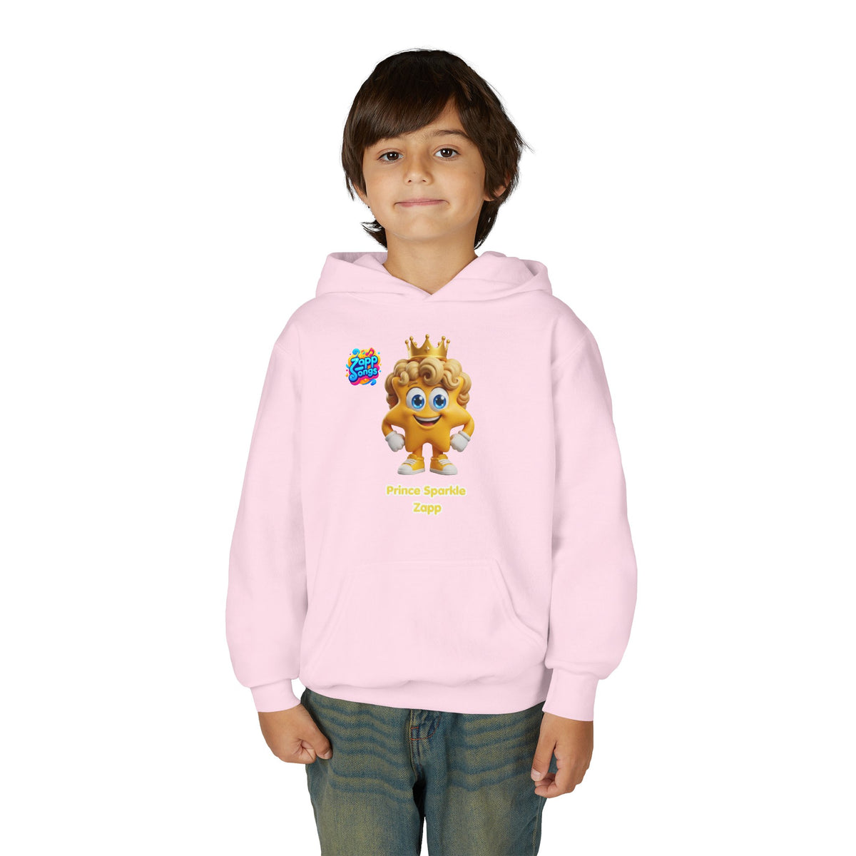 'Prince Sparkle' Zapp Character  Kids Hoodie