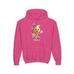 "Tippy Zapp" Guitar Character Kids Hoodie