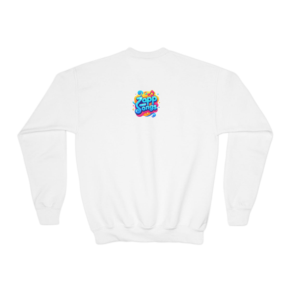 Zazzy Zapp "I Am Happy" — Youth Crewneck Sweatshirt