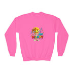 Zazzy Zapp "I Am Happy" — Youth Crewneck Sweatshirt
