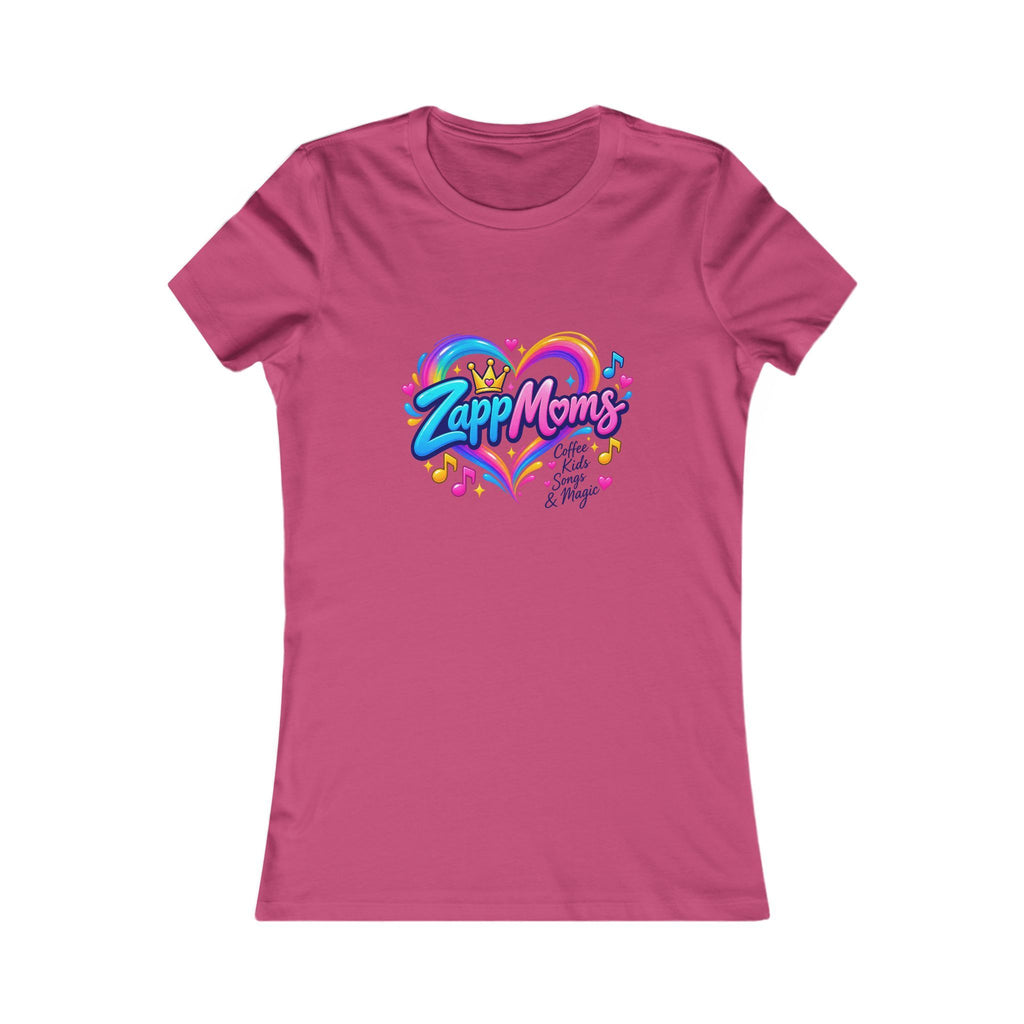 Zapp Moms Heart Graphic Tee