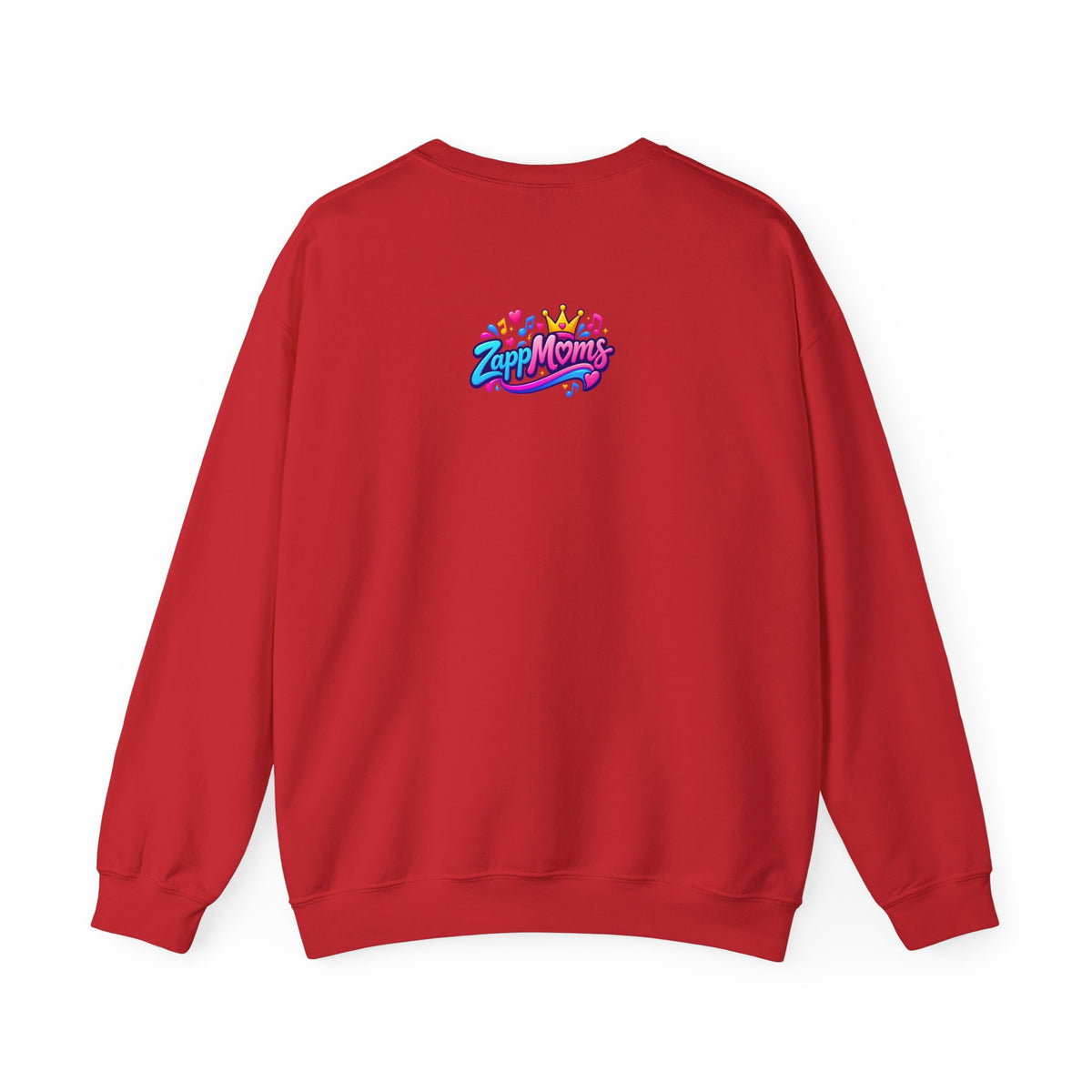 ZappMoms Heart Mom and Child Crewneck Sweatshirt