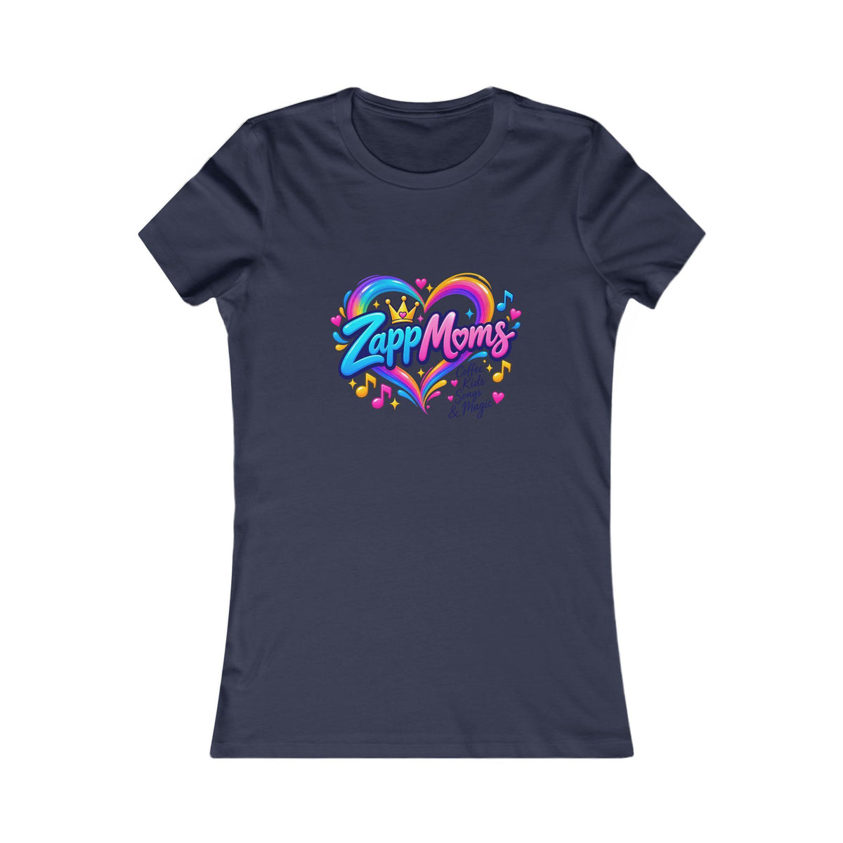 Zapp Moms Heart Graphic Tee