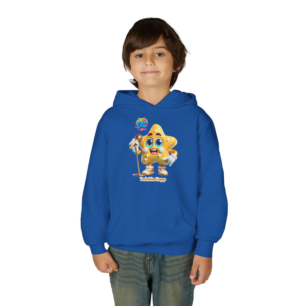 “Twinkle Zappy” Kids Star Singer Hoodie
