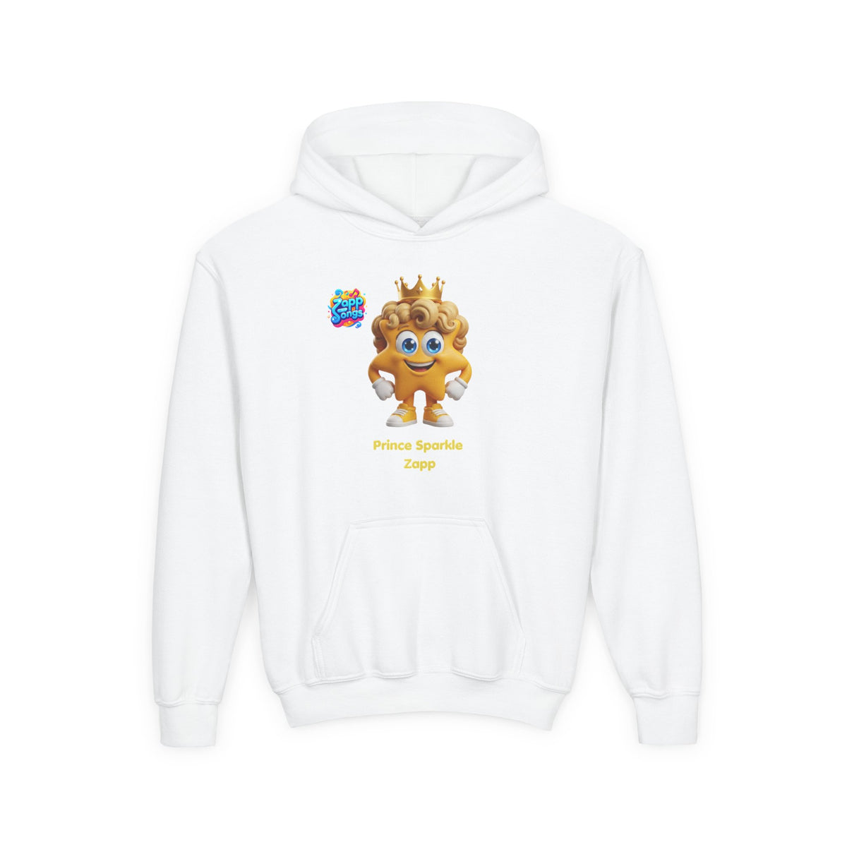 'Prince Sparkle' Zapp Character  Kids Hoodie
