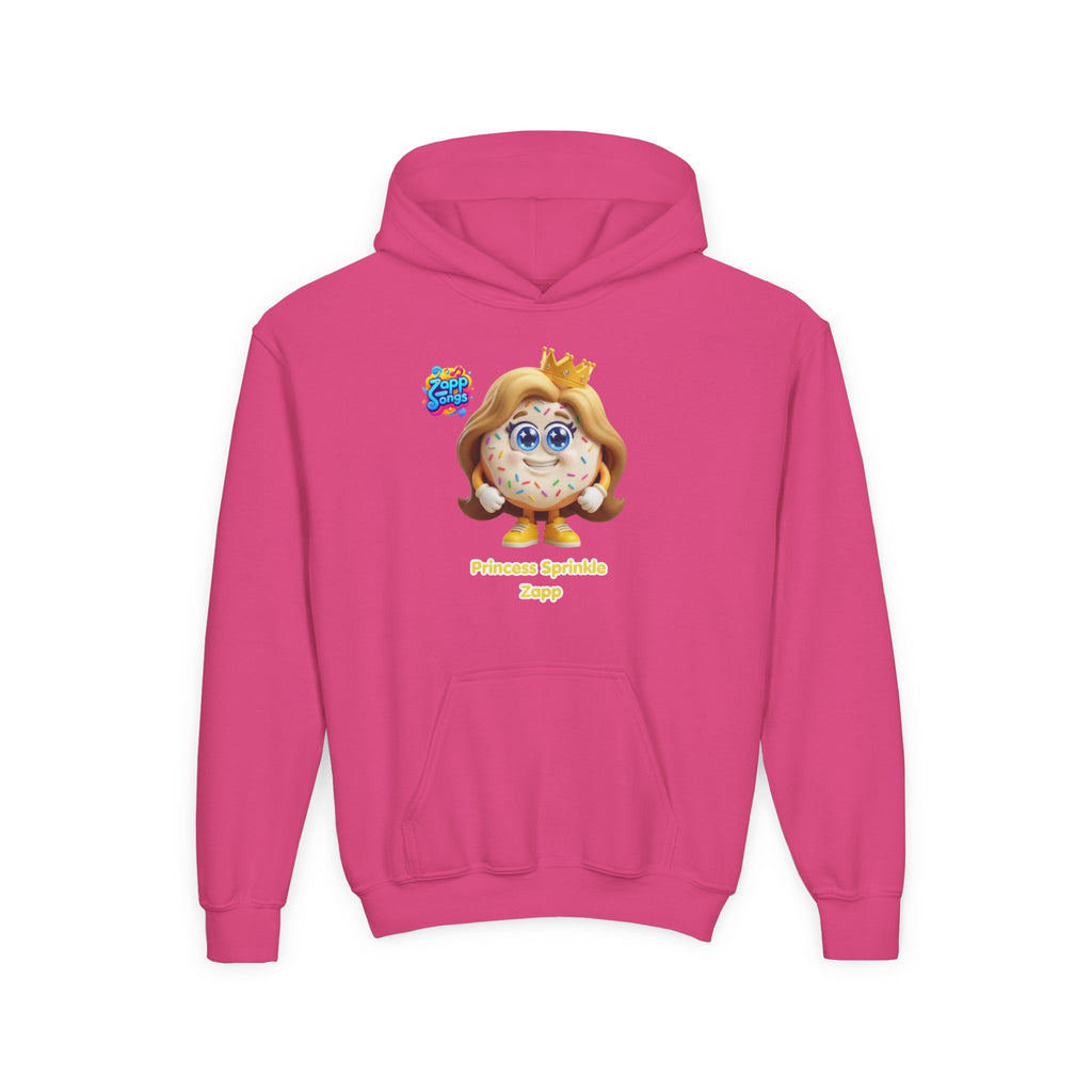 Princess Sprinkles Zapp Character Cozy Youth Hoodie