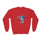 Rappa Zapp "I Am Powerful" — Youth Crewneck Sweatshirt