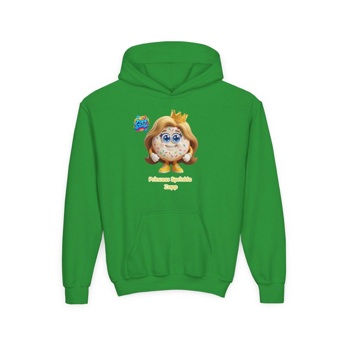 Princess Sprinkles Zapp Character Cozy Youth Hoodie