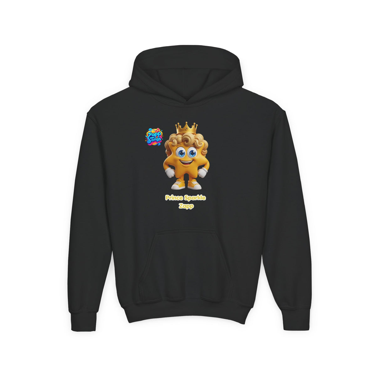 'Prince Sparkle' Zapp Character  Kids Hoodie