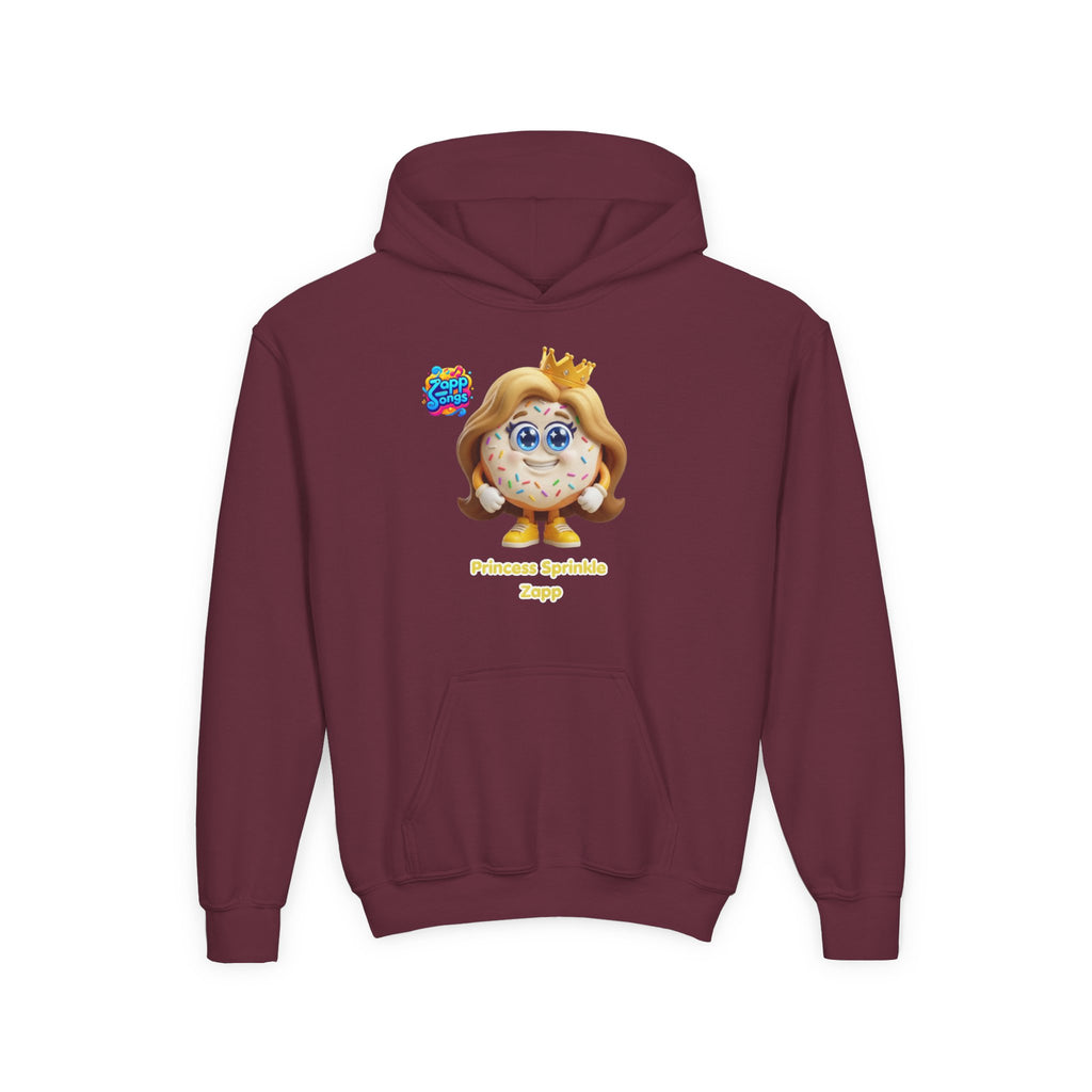 Princess Sprinkles Zapp Character Cozy Youth Hoodie