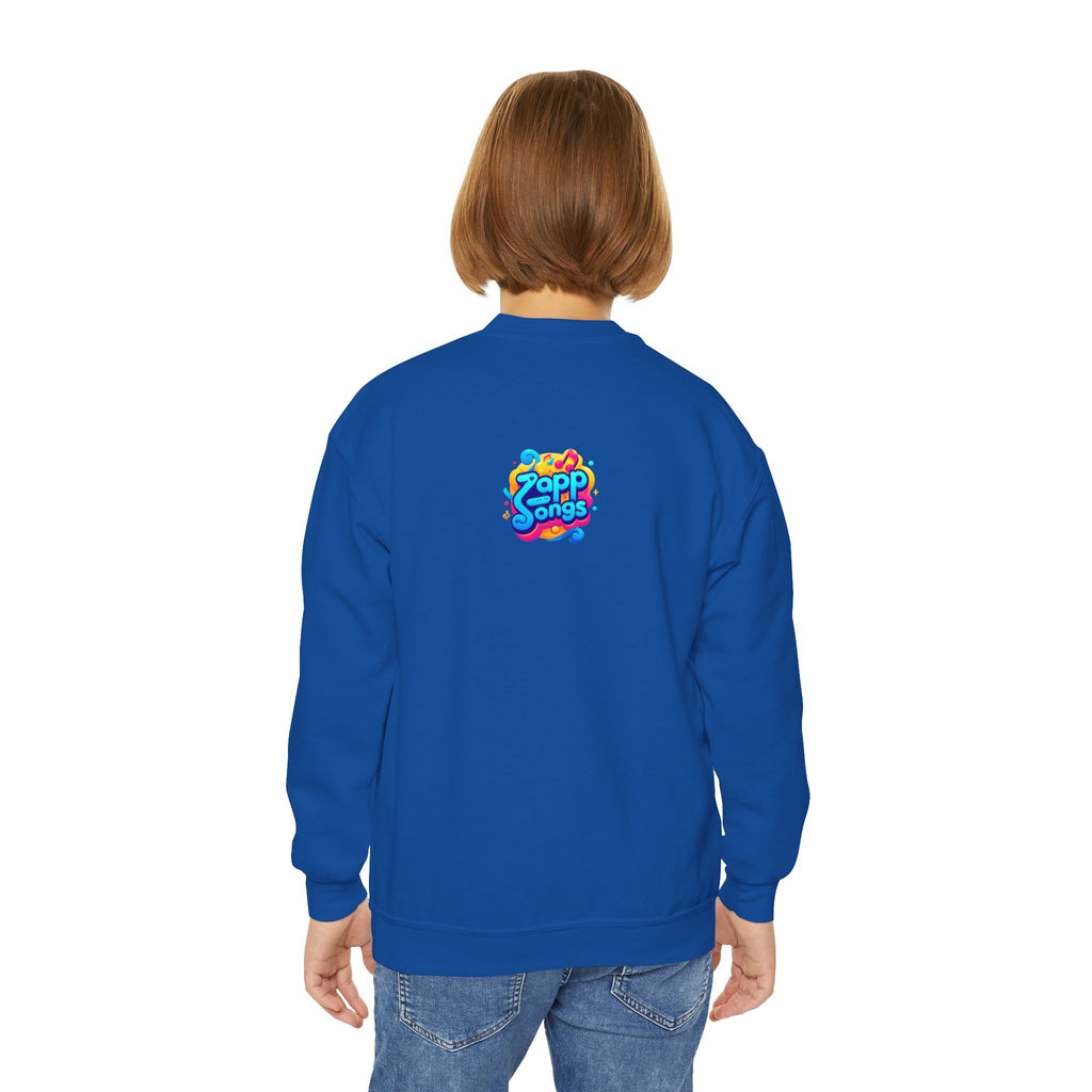 Tippy Zapp 'I Am Loved' — Youth Crewneck Sweatshirt