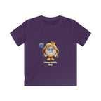 Kids Tee - Princess Sprinkle Donut Zapp Character  — Cute Crowned Sprinkle Character Shirt
