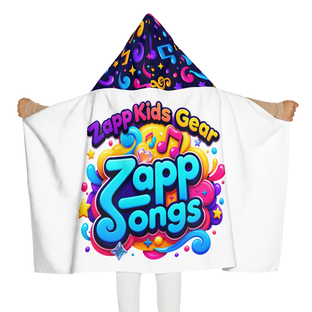 Zapp Songs Youth Hooded Towel