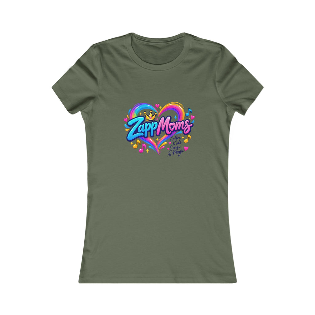 Zapp Moms Heart Graphic Tee