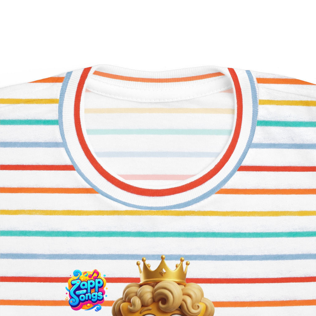 Toddler Tee — Prince Sparkle Zapp Character Cute Crowned Graphic Shirt