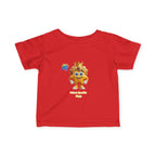 Infant Tee — 'Prince Sparkle Zapp Character' Cute Crowned Baby Shirt