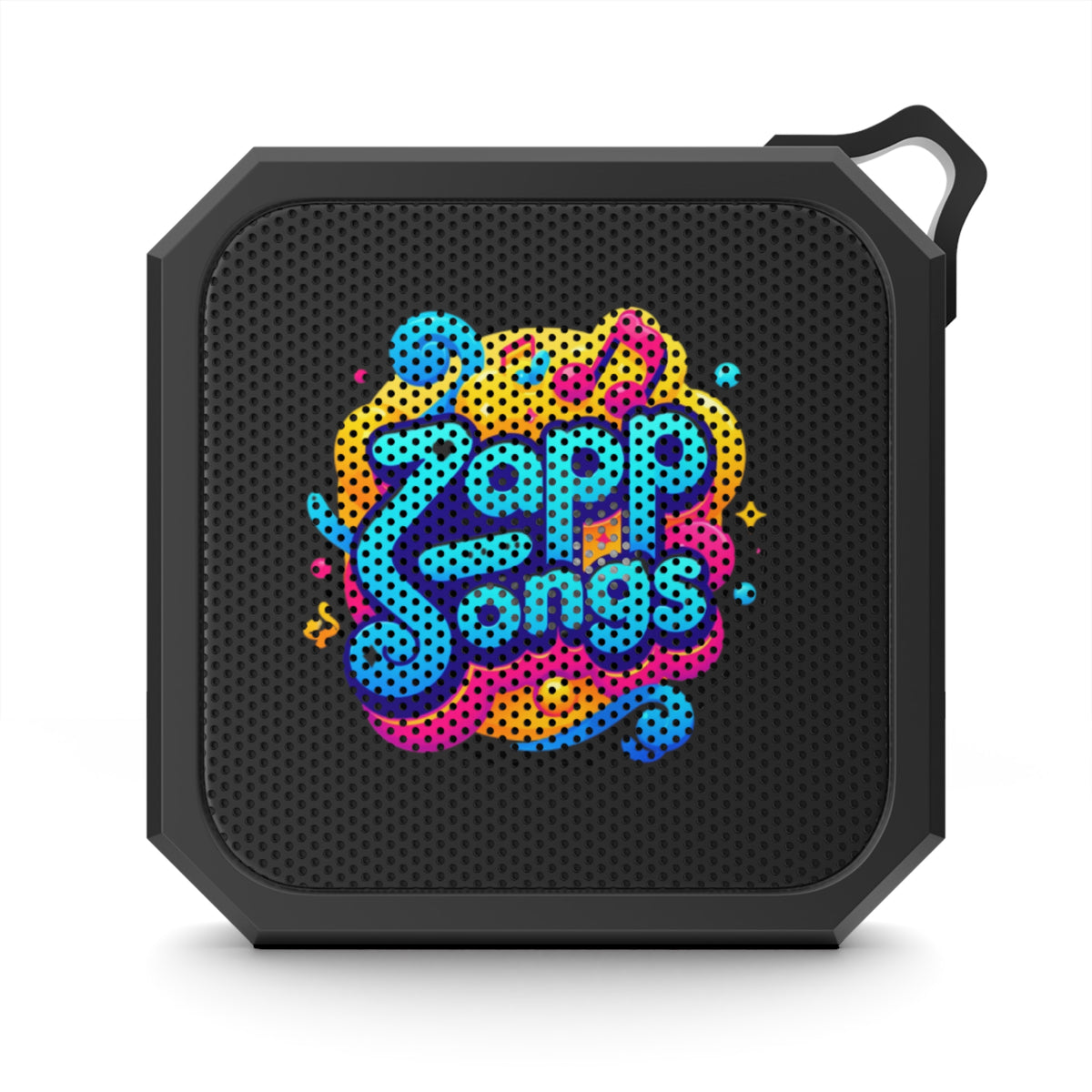 Outdoor Bluetooth Speaker — 'Zapp Songs' Colorful Rugged Portable Speaker