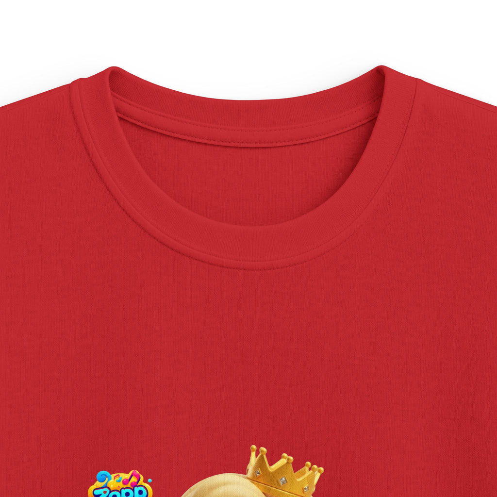 Kids Tee - Princess Sprinkle Donut Zapp Character  — Cute Crowned Sprinkle Character Shirt