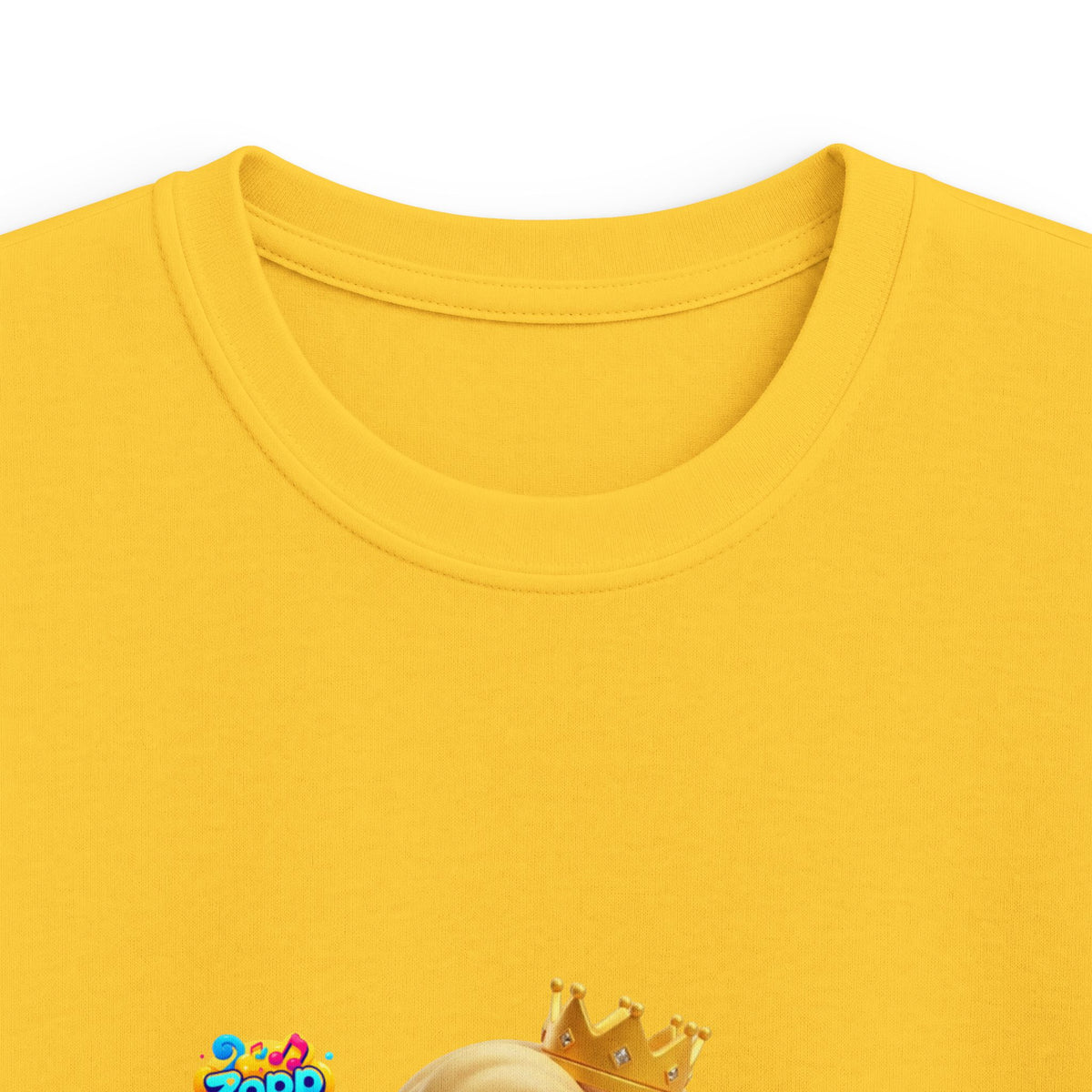 Kids Tee - Princess Sprinkle Donut Zapp Character  — Cute Crowned Sprinkle Character Shirt