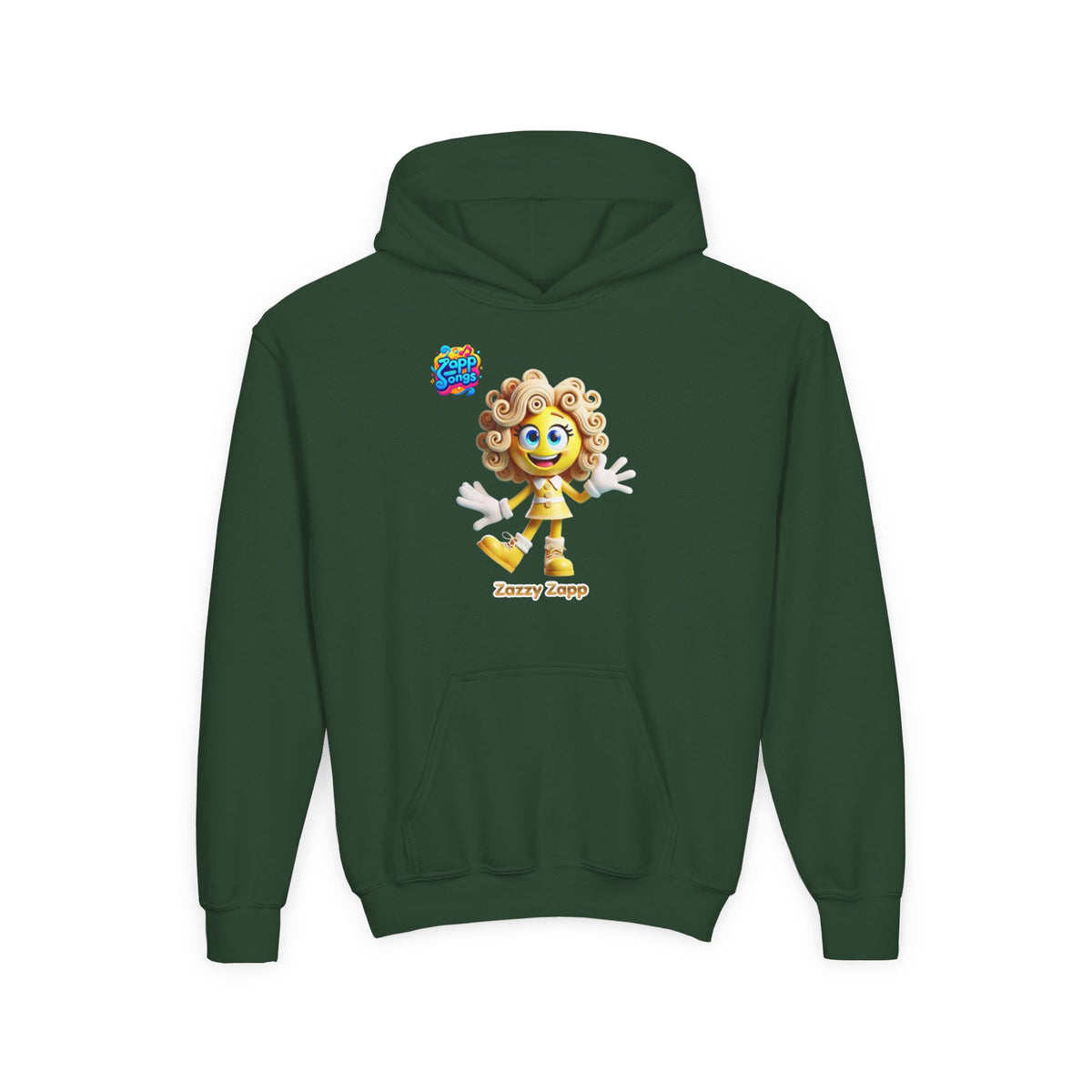"Zazzy Zapp" Kids Hoodie