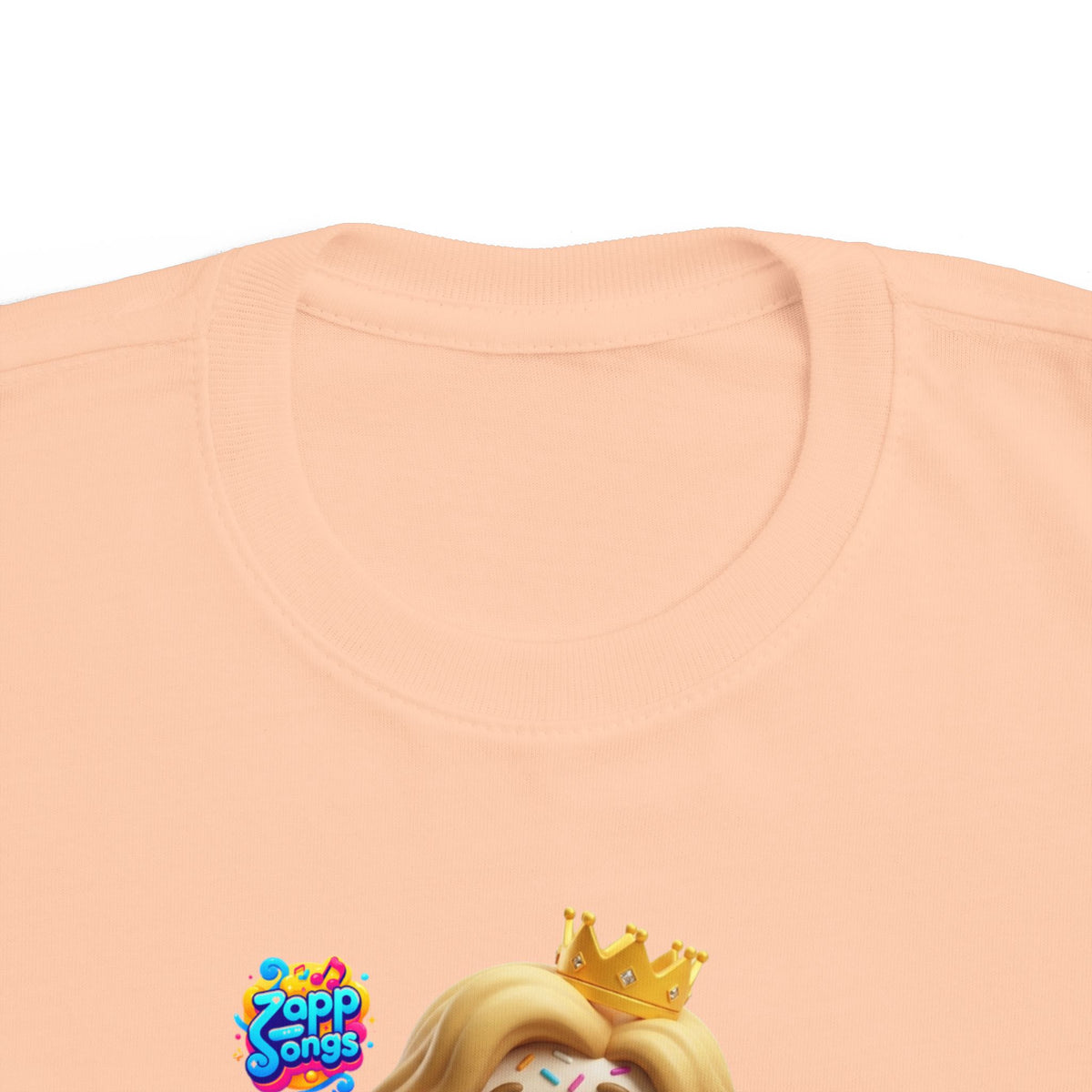 Kleinkinder-T-Shirt — Prinzessin Sprinkles Zapp Charakter-Shirt