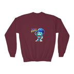 Rappa Zapp "I Am Powerful" — Youth Crewneck Sweatshirt