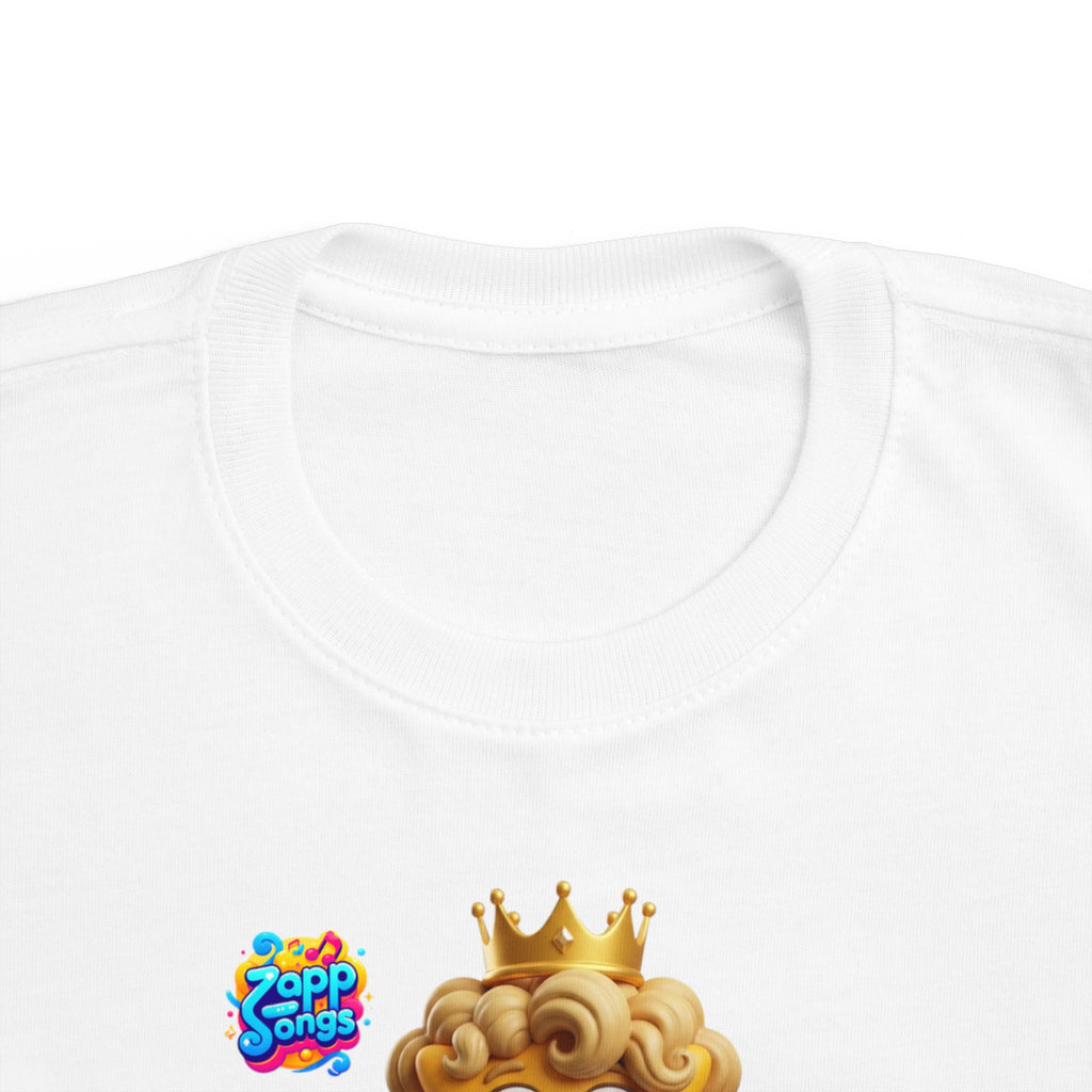 Toddler Tee — Prince Sparkle Zapp Character Cute Crowned Graphic Shirt