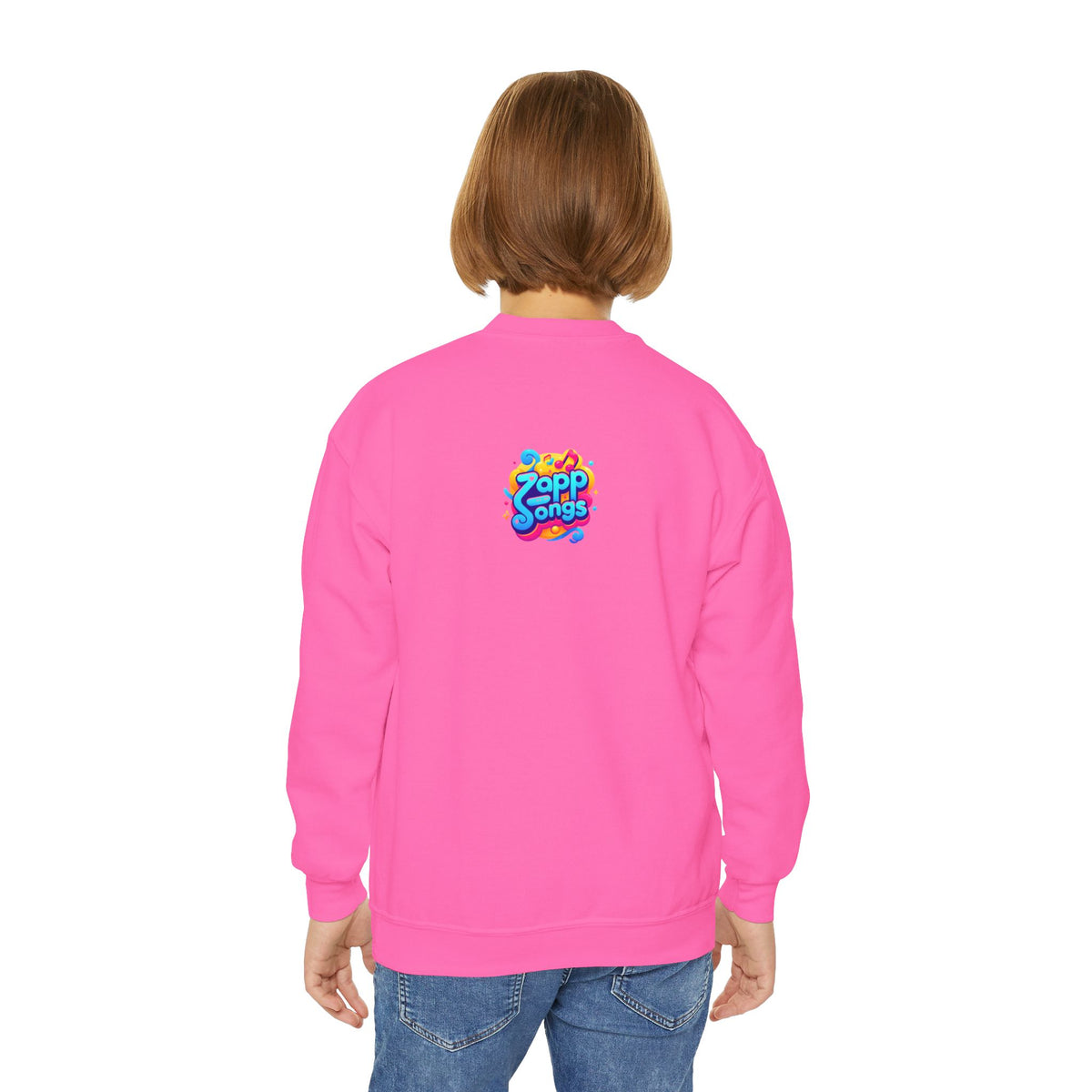 Tippy Zapp 'I Am Loved' — Youth Crewneck Sweatshirt