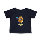 Infant Tee — 'Prince Sparkle Zapp Character' Cute Crowned Baby Shirt